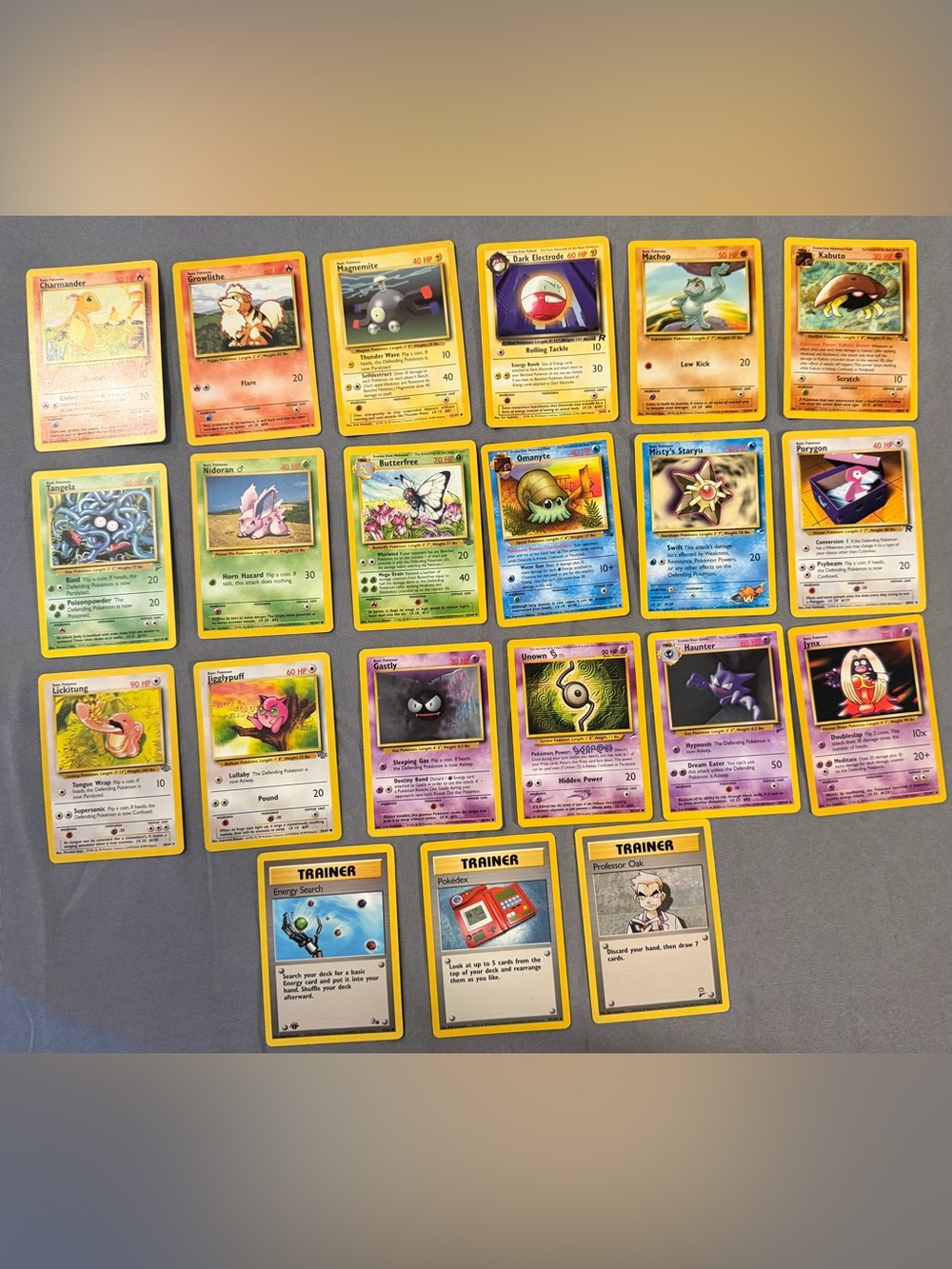 Pokémon Bulk Lot 792 Card | No Duplicates Vintage WOTC | Rares/Holos | EX Cards